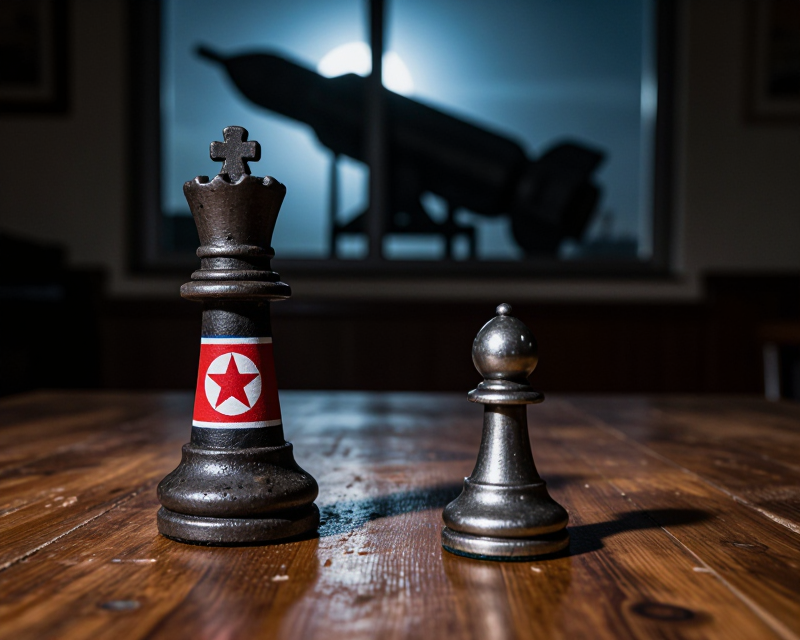Geopolitical Tension Symbolism
