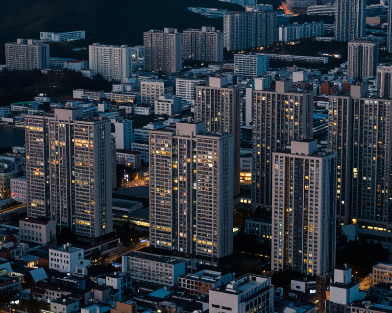 Seoul Urban Housing Density