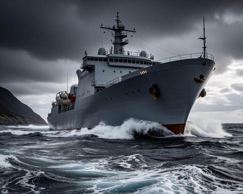 Intimidating Maritime Presence