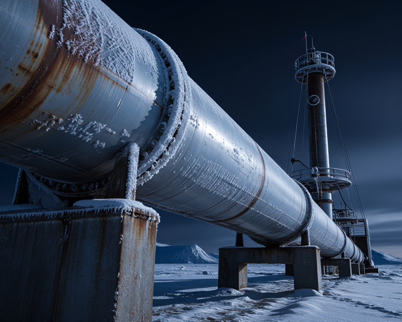 Cinematic Alaska Pipeline