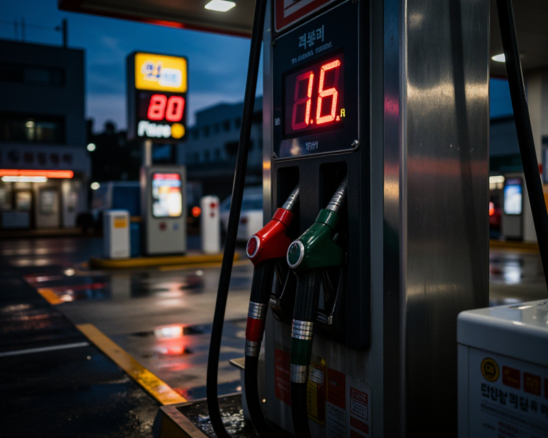 Gas Station in Seoul