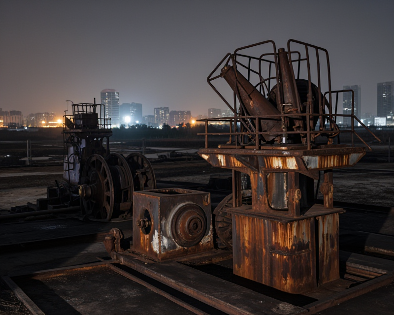 Industrial Shadow and Urban Contrast