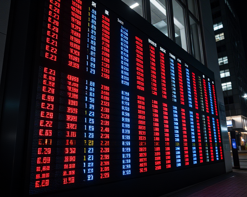 Stock Market Decline Visual