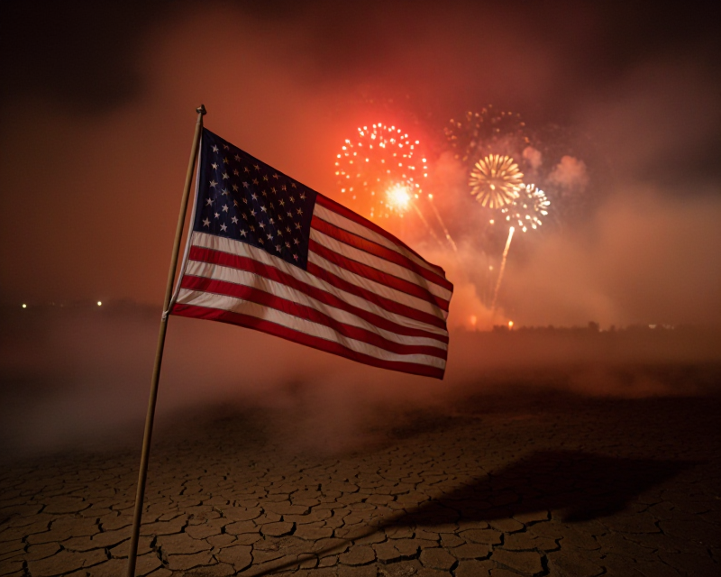 Symbolic American Anniversary Tension