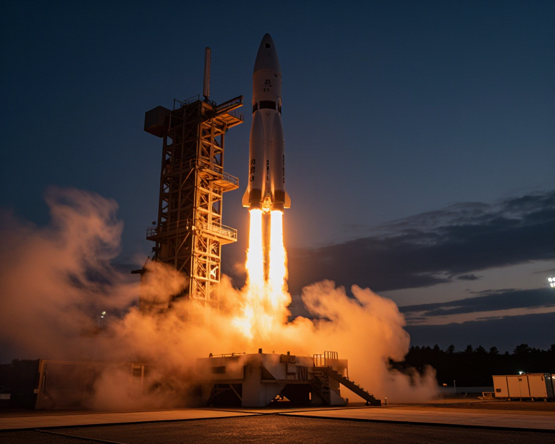 Hypersonic Launch Scene
