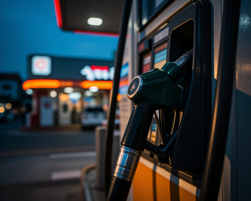 Economic Tension at a Gas Station