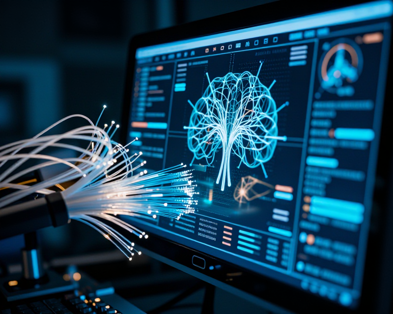 AI Cybersecurity Concept