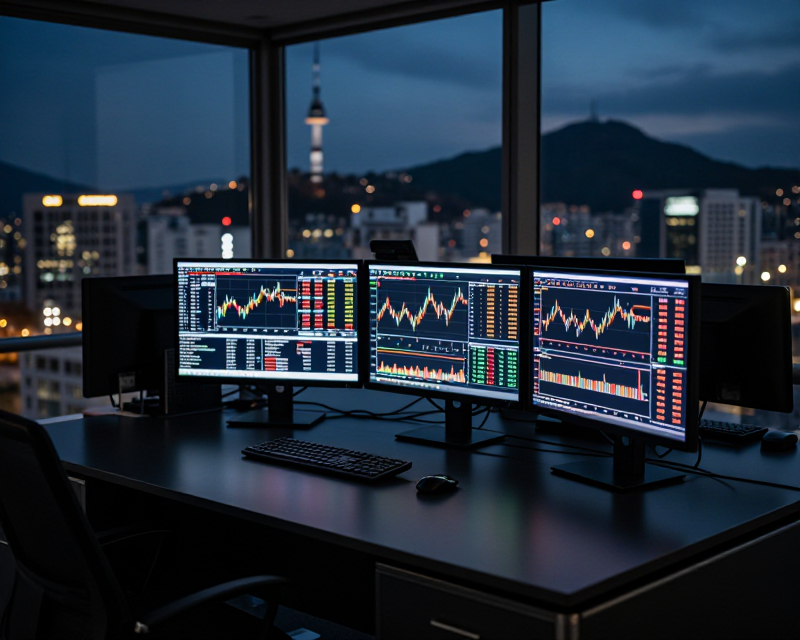 Night Trading in Seoul